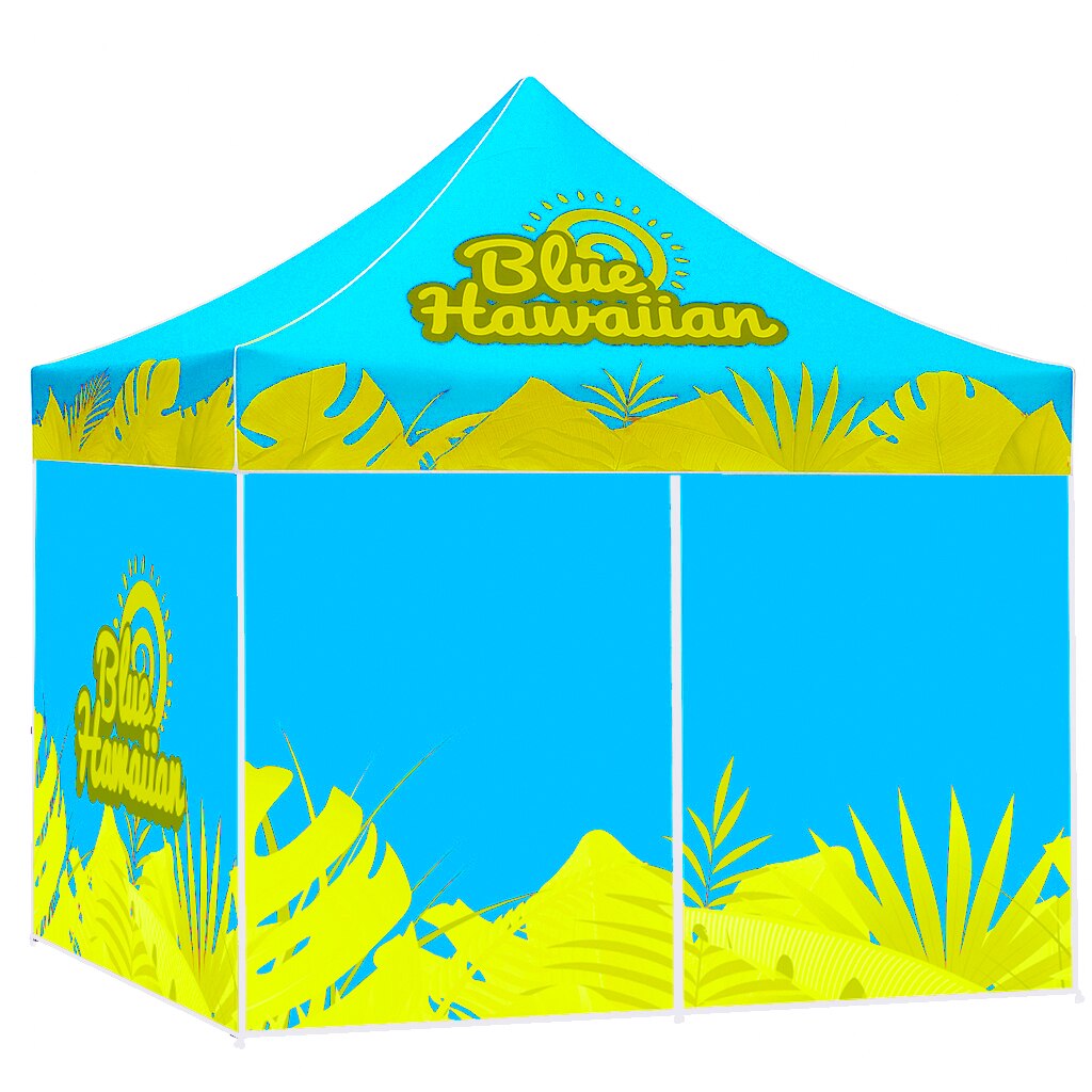 10 ft. Casita Steel Zipper — Graphic Package with White Trim / Wall Kit with Door